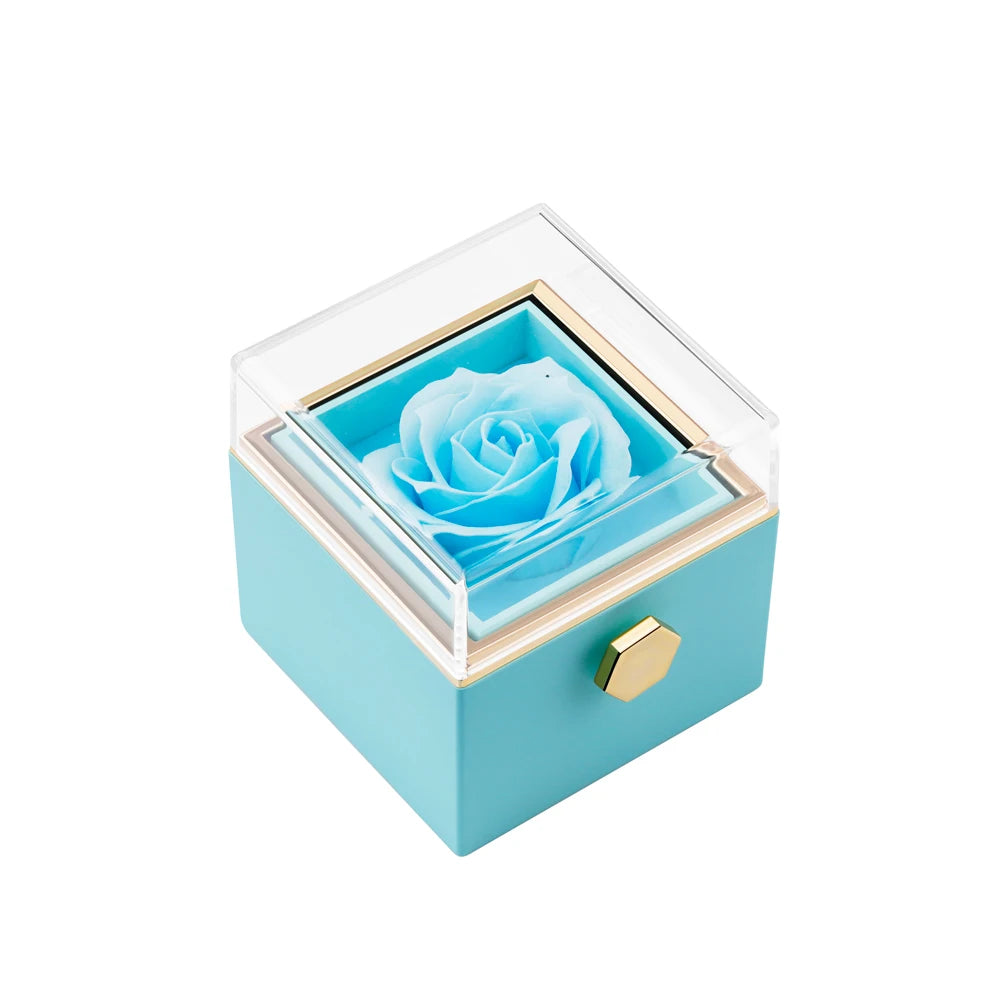 The "Spin of Love"™ Interlocking Hearts & Eternal Rose Gift Set