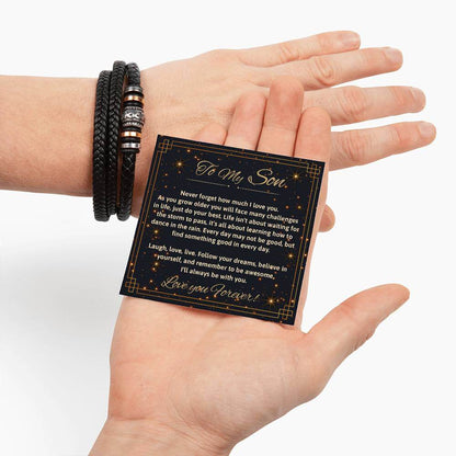 To My Son - Love You Forever Bracelet | Dance In The Rain