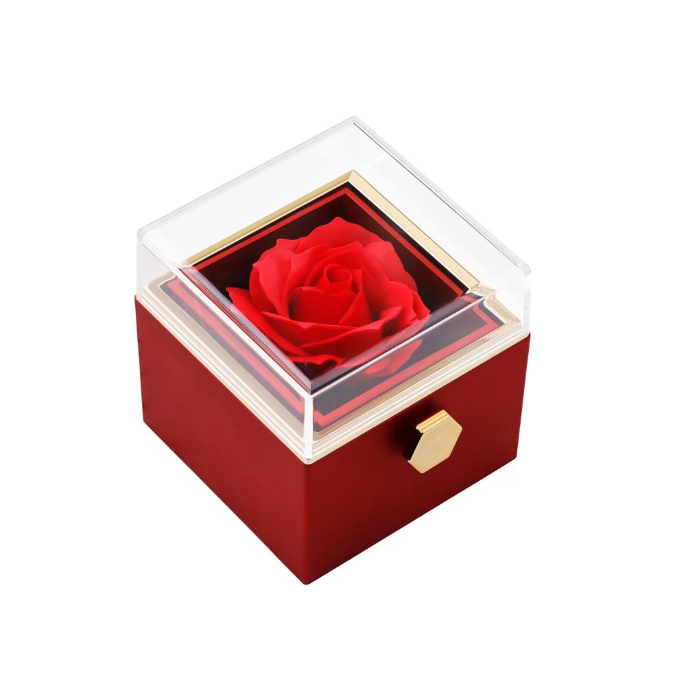 The "Spin of Love"™ Interlocking Hearts & Eternal Rose Gift Set