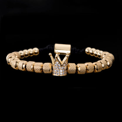 "To My Man" - "Straighten Your Crown" Beaded Bracelet | Whose King You Are
