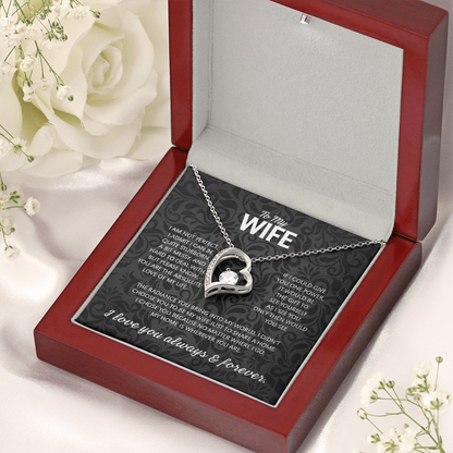 "To My Wife" - Forever Love Necklace | My Only Love