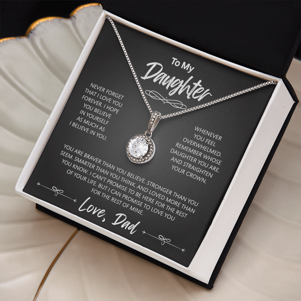 To My Daughter - The Eternal Hope Necklace | A Meaningful Gift for Your Daughter from Dad