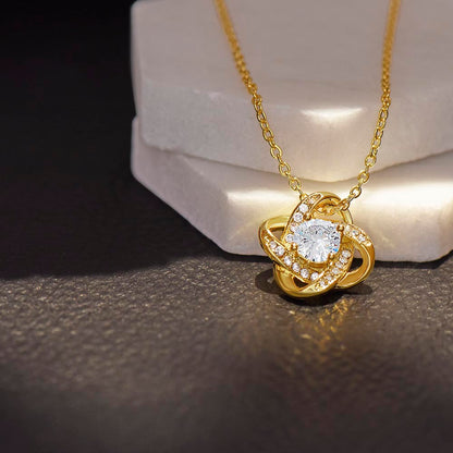 "To My Wife" - Love Knot Necklace | Always Yours