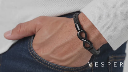 "To My Husband" - Infinity Personalized Bracelet
